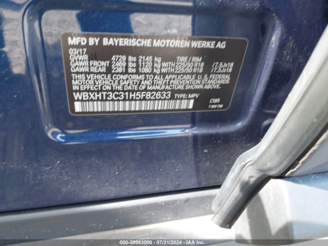 WBXHT3C31H5F82633 BMW X1 Xdrive28i