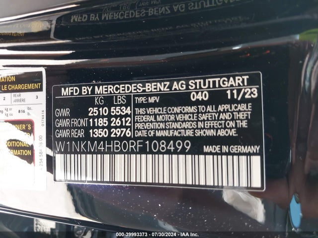 W1NKM4HB0RF108499 Mercedes-Benz Glc 300 4matic Suv
