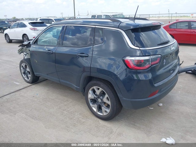 3C4NJCCB1JT407055 Jeep Compass Limited Fwd