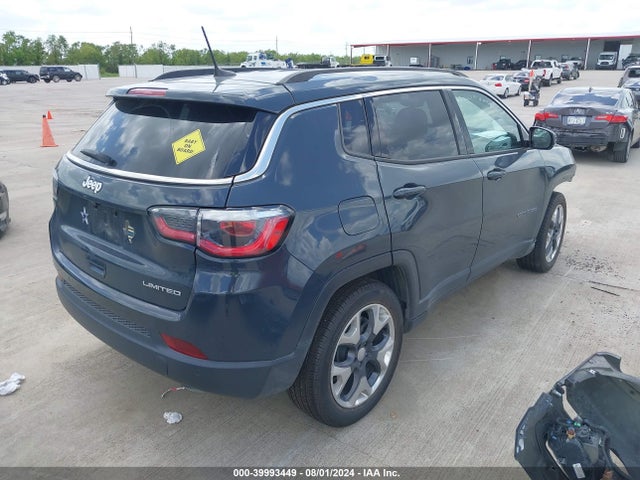 3C4NJCCB1JT407055 Jeep Compass Limited Fwd