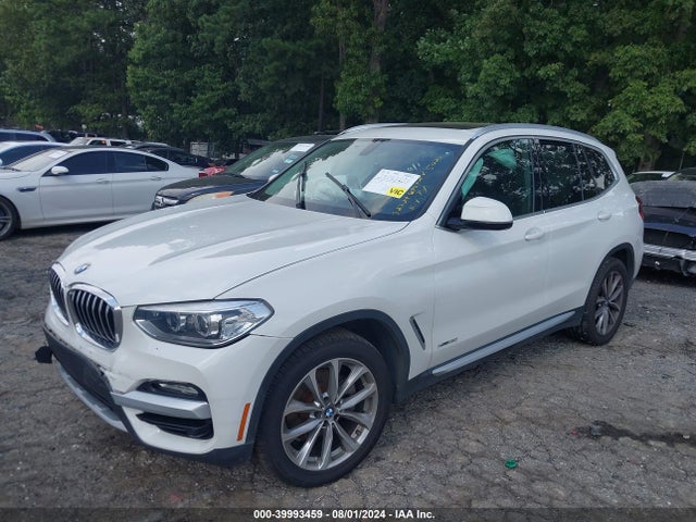 BMW X3 Xdrive30i 2018 5UXTR9C50JLC75027 Image 2