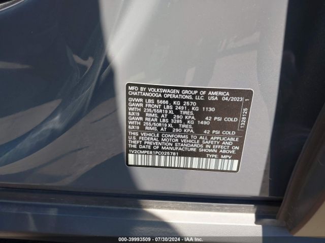 1V2CMPE81PC025781 Volkswagen ID.4 PRO