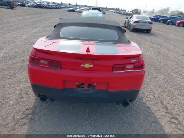 2G1FK3DJ9E9299695 Chevrolet CAMARO 2SS
