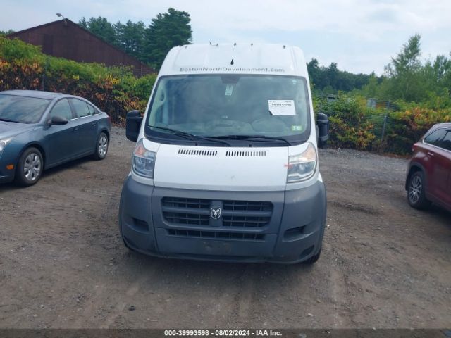 3C6TRVDG1HE548283 RAM Promaster 2500 High Roof 159 Wb