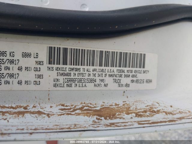 1C6RR6FG8ES153894 RAM 1500 St