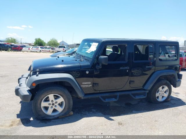 1C4BJWDG3EL194075 Jeep Wrangler Unlimited Sport