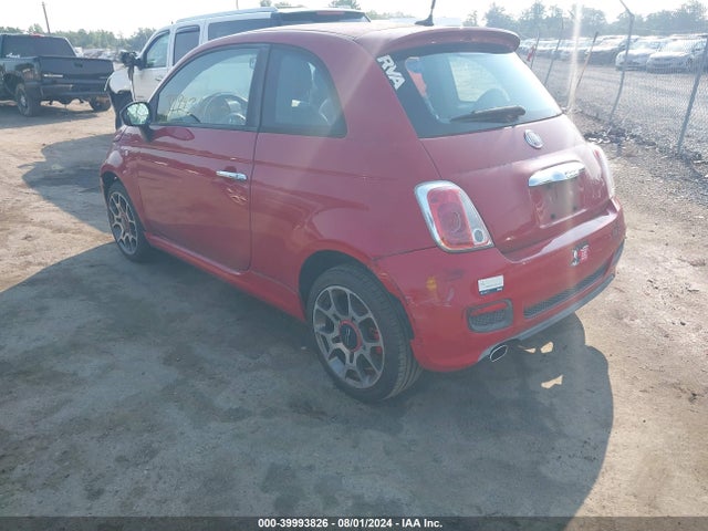 2012 FIAT 500 3C3CFFBR5CT347054 Photo 2