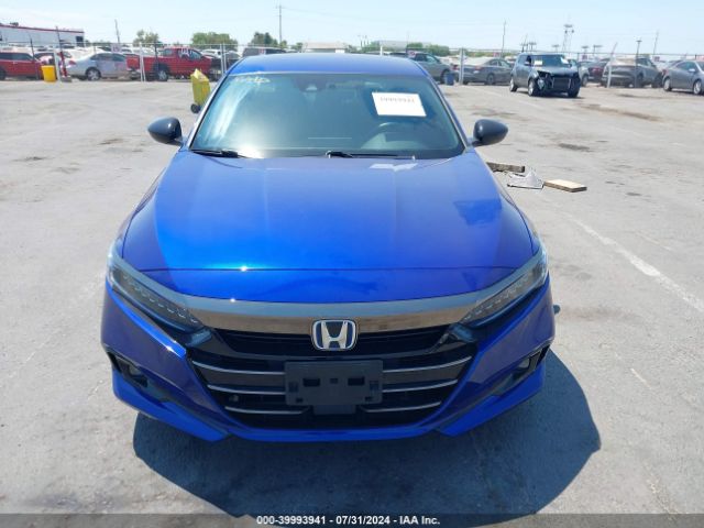 1HGCV3F25NA039954 Honda Accord Hybrid Sport