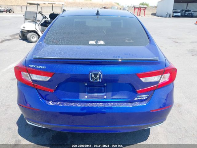 1HGCV3F25NA039954 Honda Accord Hybrid Sport