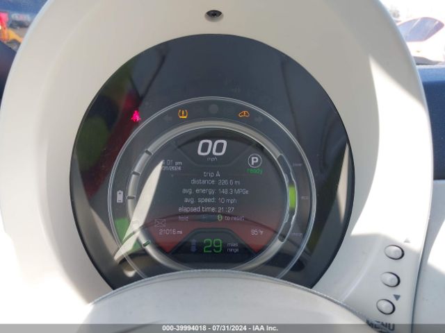 3C3CFFGE8JT466784 Fiat 500E BATTERY ELECTRIC