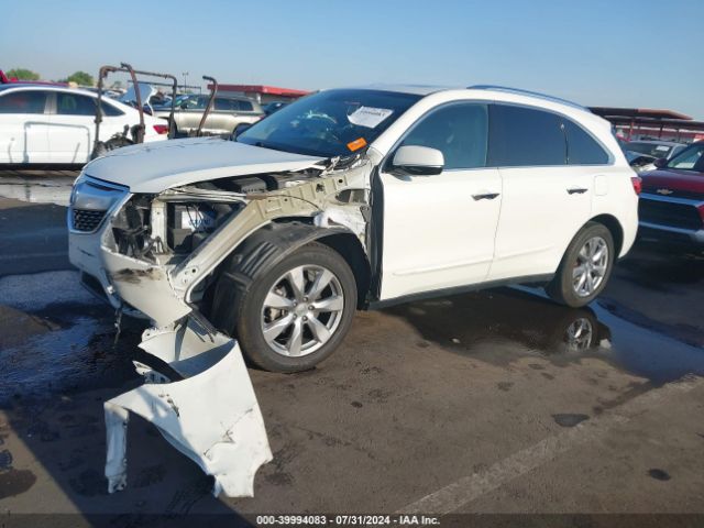 5FRYD3H82FB011853 Acura Mdx Advance Pkg W/entertainment Pkg