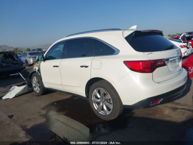 5FRYD3H82FB011853 Acura Mdx Advance Pkg W/entertainment Pkg