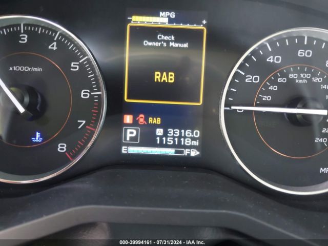 JF2GTAMC5K8263879 Subaru Crosstrek 2.0i Limited
