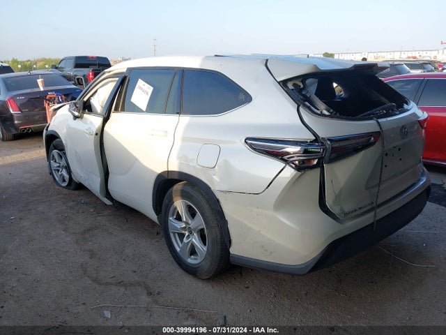 Toyota Highlander Le 2020 5TDZZRAH5LS013155 Image 3