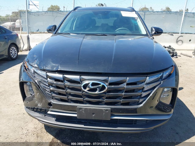 KM8JBCA14NU078896 Hyundai Tucson Hybrid Blue