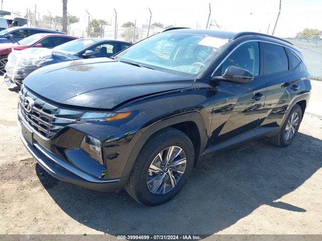KM8JBCA14NU078896 Hyundai Tucson Hybrid Blue