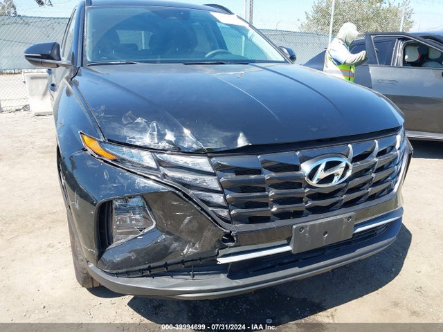 KM8JBCA14NU078896 Hyundai Tucson Hybrid Blue