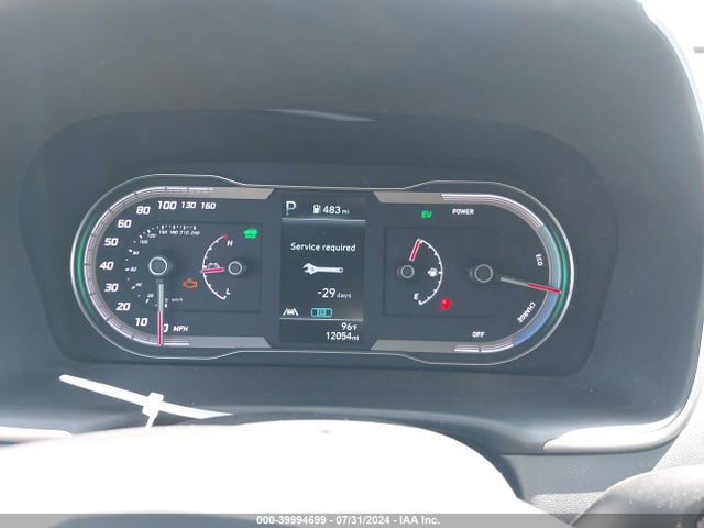 KM8JBCA14NU078896 Hyundai Tucson Hybrid Blue