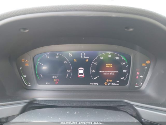 1HGCY2F63PA047543 Honda Accord Hybrid Ex-l