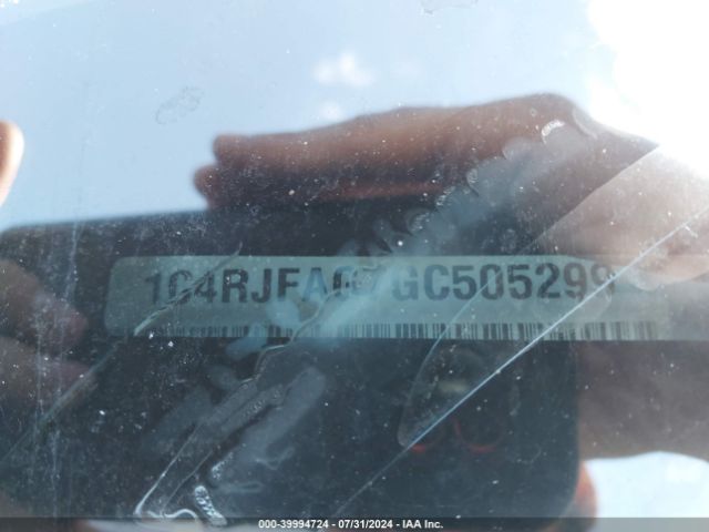 1C4RJFAG7GC505299 Jeep Grand Cherokee Laredo