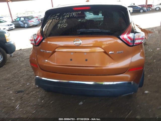 Nissan MURANO SL 2016 5N1AZ2MH0GN105412 Image 15