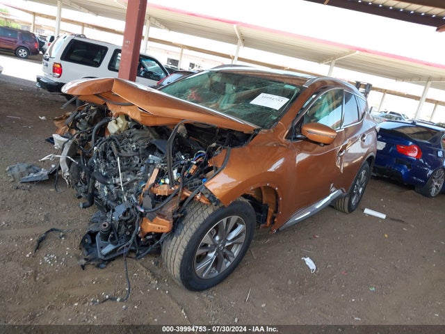 Nissan MURANO SL 2016 5N1AZ2MH0GN105412 Image 2