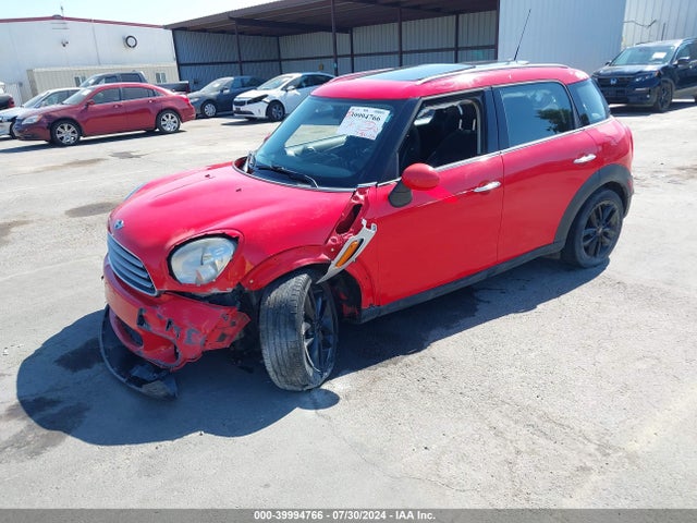 2012 MINI COOPER COUNTRYMAN WMWZB3C50CWM02643 Photo 1