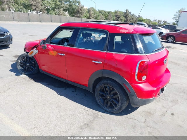 2012 MINI COOPER COUNTRYMAN WMWZB3C50CWM02643 Photo 2