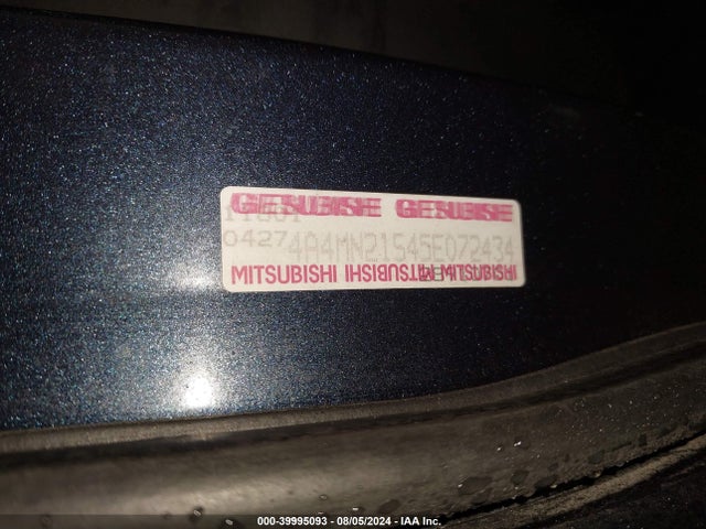 2005 MITSUBISHI ENDEAVOR 4A4MN21S45E072434 Photo 8