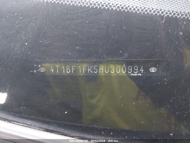 Toyota CAMRY SE 2017 4T1BF1FK5HU300994 Image 17