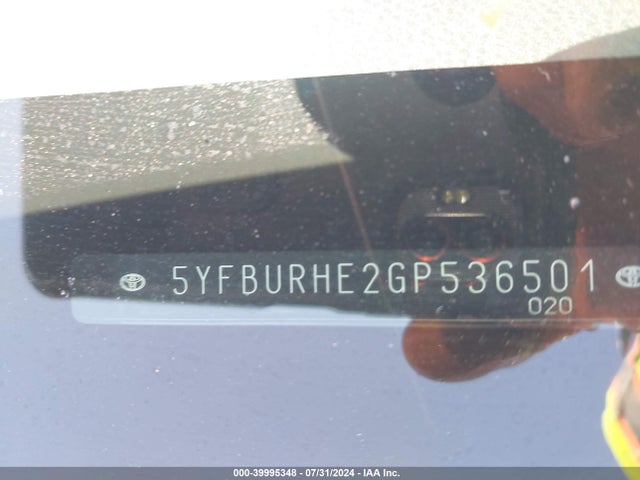 Toyota Corolla Le Plus 2016 5YFBURHE2GP536501 Image 9