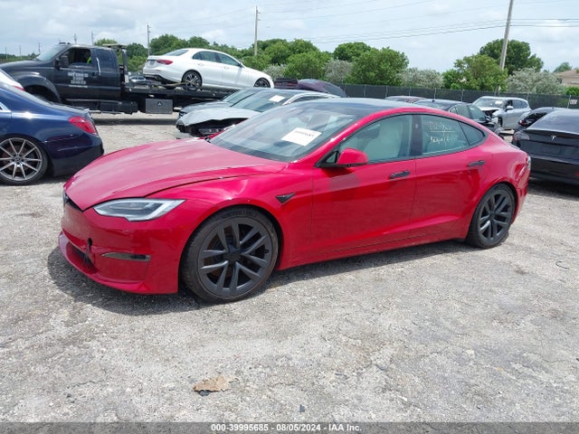 5YJSA1E68MF452682 Tesla Model S Plaid Tri Motor All-wheel Drive