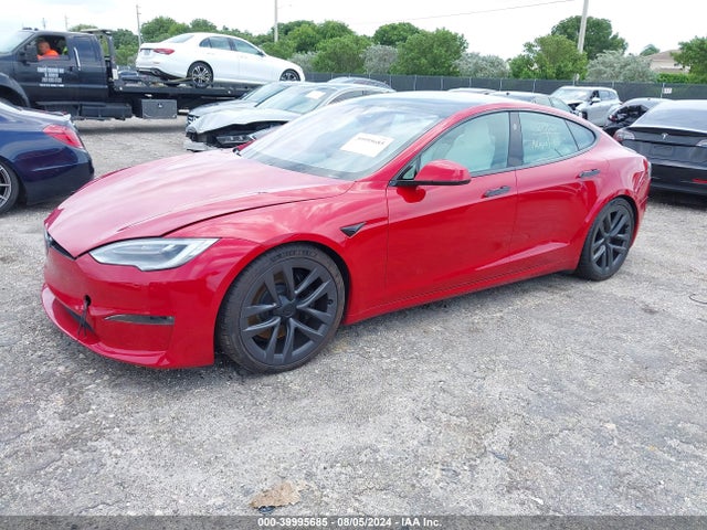 5YJSA1E68MF452682 Tesla Model S Plaid Tri Motor All-wheel Drive
