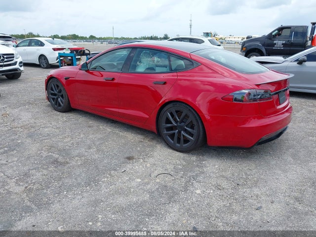 5YJSA1E68MF452682 Tesla Model S Plaid Tri Motor All-wheel Drive