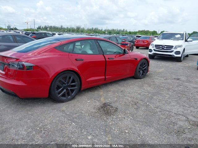 5YJSA1E68MF452682 Tesla Model S Plaid Tri Motor All-wheel Drive