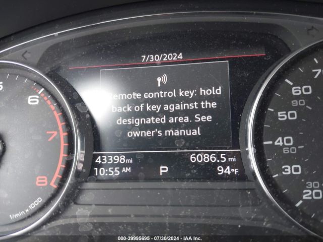 WA1GAAFY8N2107592 Audi Q5 Premium 45 Tfsi S Line Quattro S Tronic