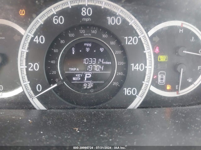 39995724 :رقم المزاد ، 1HGCR3F8XDA036653 vin ، 2013 Honda Accord Ex-l V-6 مزاد بيع