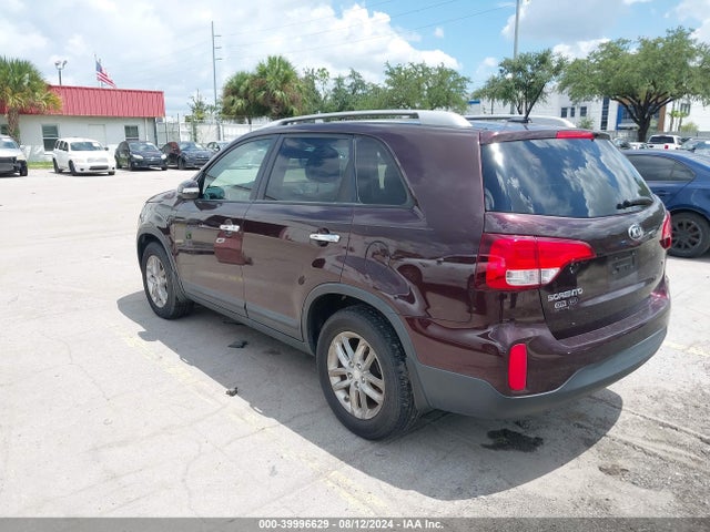 KIA Sorento Lx V6 2015 5XYKT4A77FG587187 Image 3