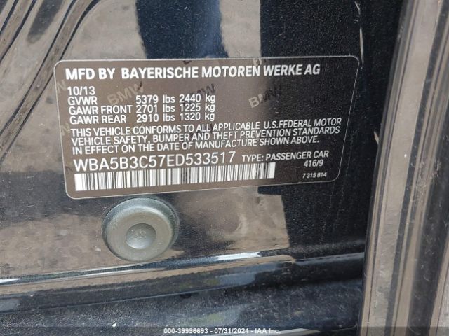 WBA5B3C57ED533517 BMW 535i Xdrive