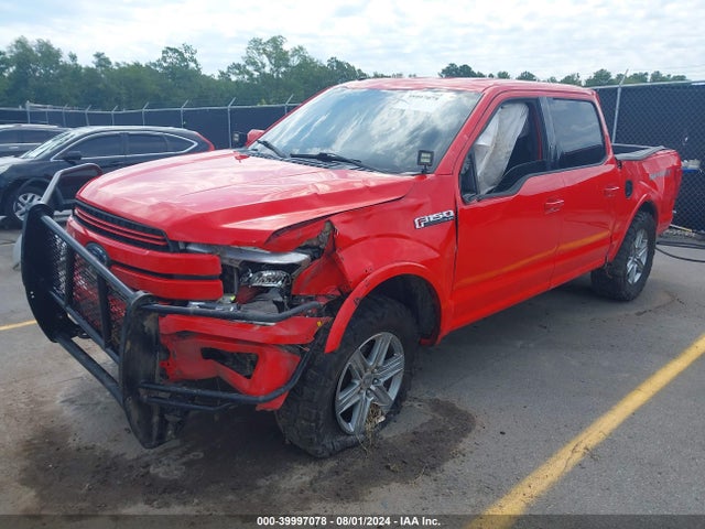 Ford F-150 Lariat 2018 1FTEW1E57JKD73931 Image 2