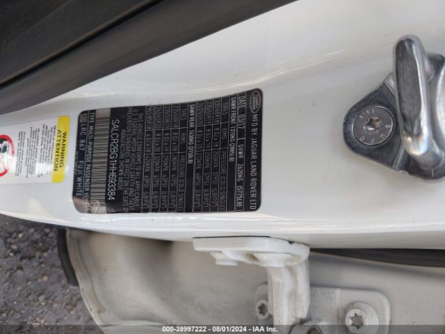SALCR2BG1HH693384 Land Rover Discovery Sport Hse