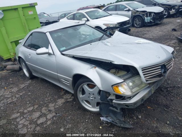 2000 MERCEDES-BENZ SL 500 WDBFA68F3YF194131