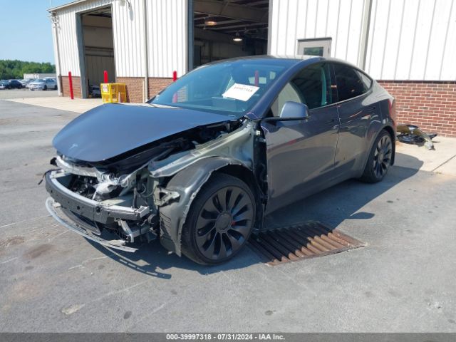 7SAYGDEF2PF700605 Tesla Model Y Awd/performance Dual Motor All-wheel Drive