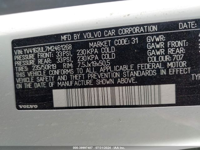 YV4162UL7M2461268 Volvo Xc40 T5 Inscription