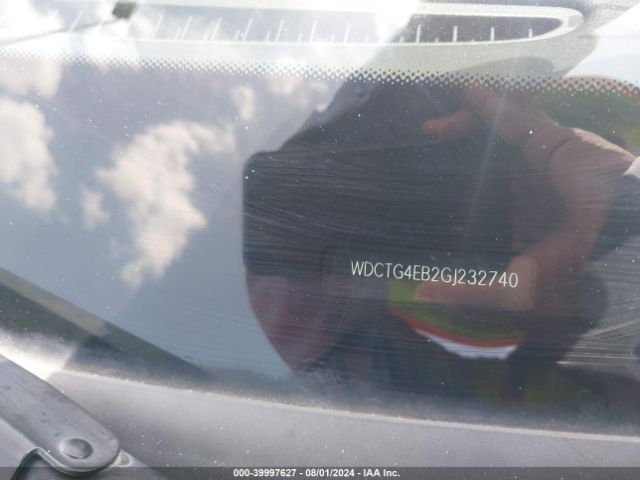 WDCTG4EB2GJ232740 Mercedes-Benz GLA 250