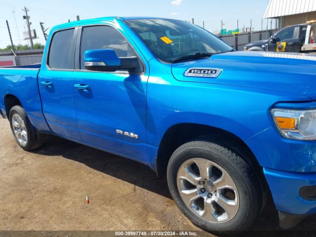 1C6SRFBT3MN613366 RAM 1500 Big Horn Quad Cab 4x4 6'4 Box