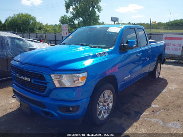 1C6SRFBT3MN613366 RAM 1500 Big Horn Quad Cab 4x4 6'4 Box