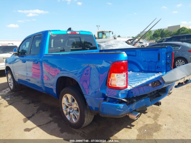 1C6SRFBT3MN613366 RAM 1500 Big Horn Quad Cab 4x4 6'4 Box