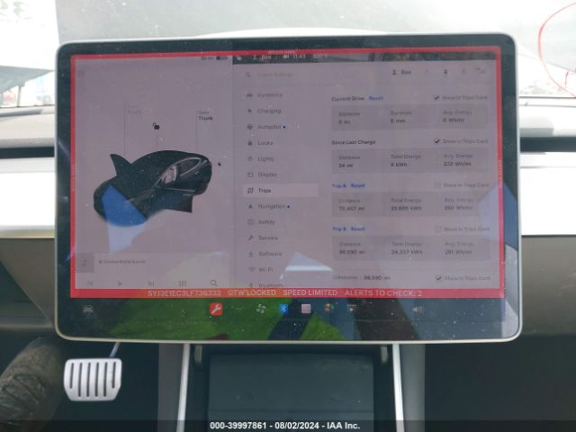 5YJ3E1EC3LF736332 Tesla Model 3 Performance Dual Motor All-wheel Drive