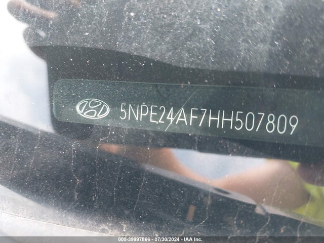 Hyundai Sonata 2017 5NPE24AF7HH507809 Image 11